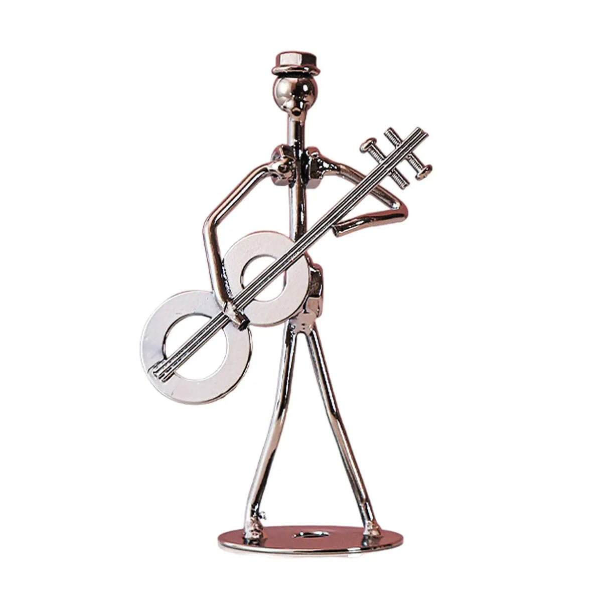 Musical Man Statue Musician Tabletop Figurine for Tabletop Spring Office