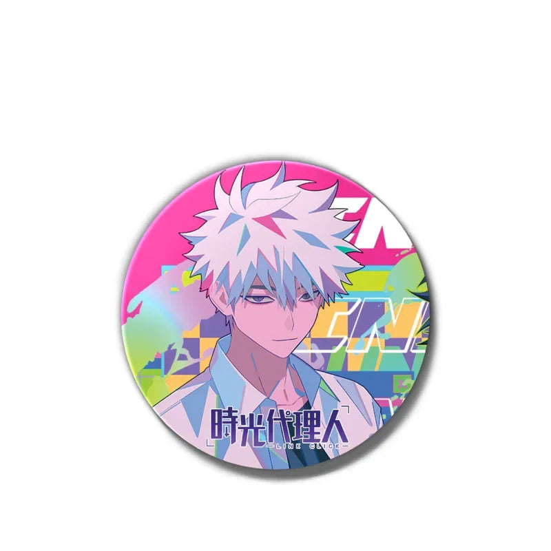 Anime Link Click Charles Lucas Jo Brooch Pin Badges Pins Cosplay Metal Brooches for Women Bag Accesorios Jewelry Fans Gifts - Lootquake