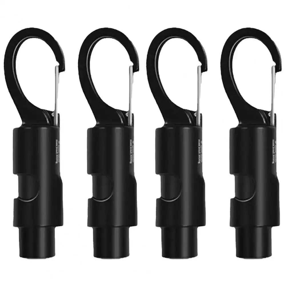 Multifunction Tent Rope Buckle Aluminum Alloy Tent Windproof Rope Hanger Portable Travel Kit Survival Buckles Tent Accessories - Lootquake