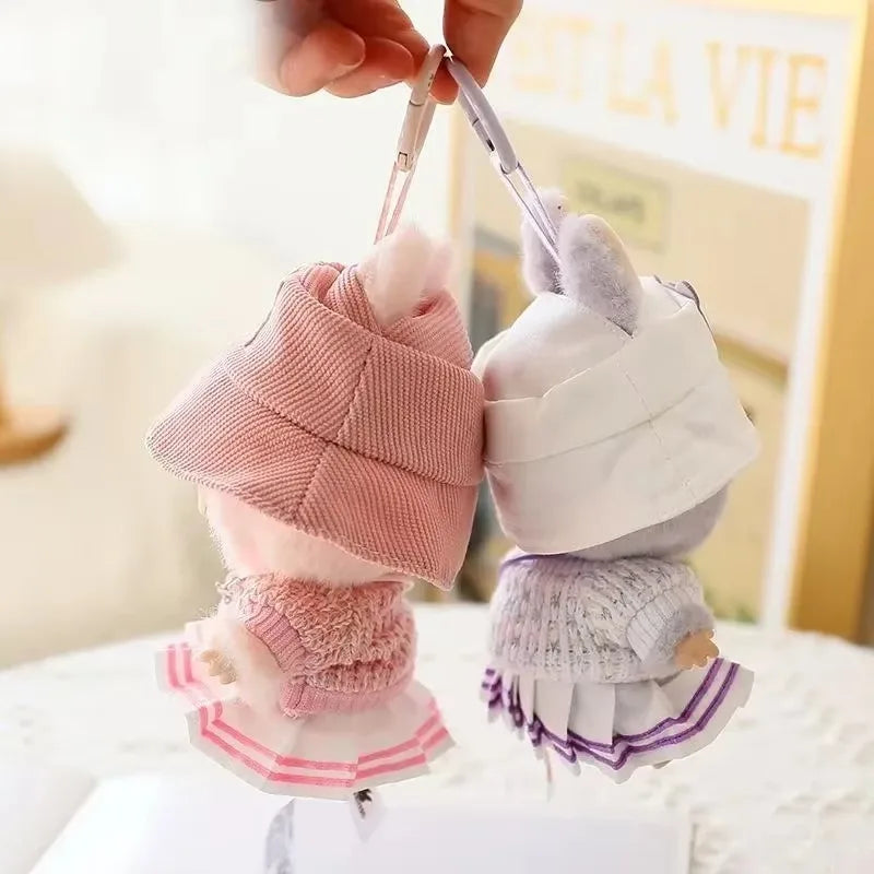 Labubu Ropa est utilisé pour l'ensemble de vêtements pour bébé Labubu, les vêtements Labubu Macaron JK jupe plissée appareil photo chaussure ensemble exquis