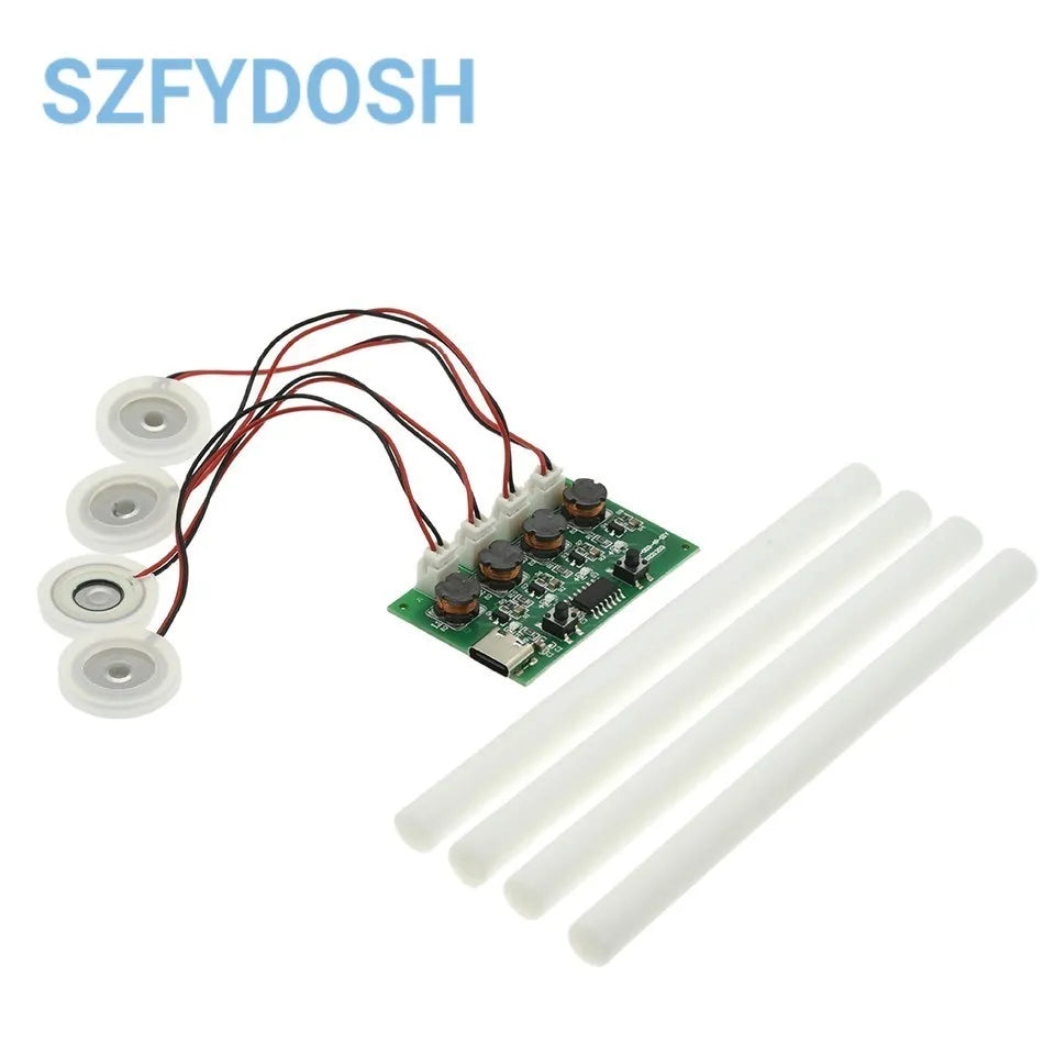 Four Spray Humidifier Module DIY Humidifier Control Board Atomizer Drive Board Four Way Ultrasonic Drive Board