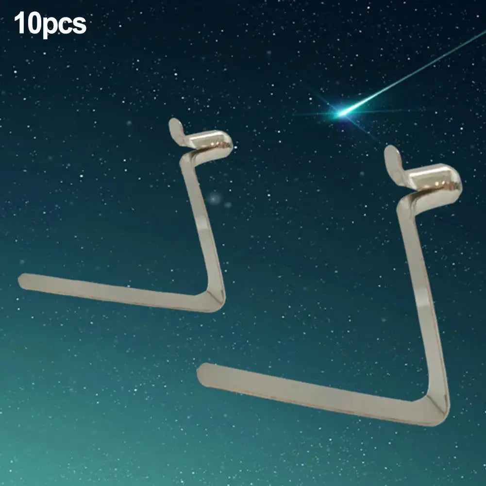 10pcs Spring Clips Locking Tube Pin Push Clip For Tent Pole Kayak Paddle 6mm For Secure Tent Pole Paddle Board Camping Accessory - Lootquake