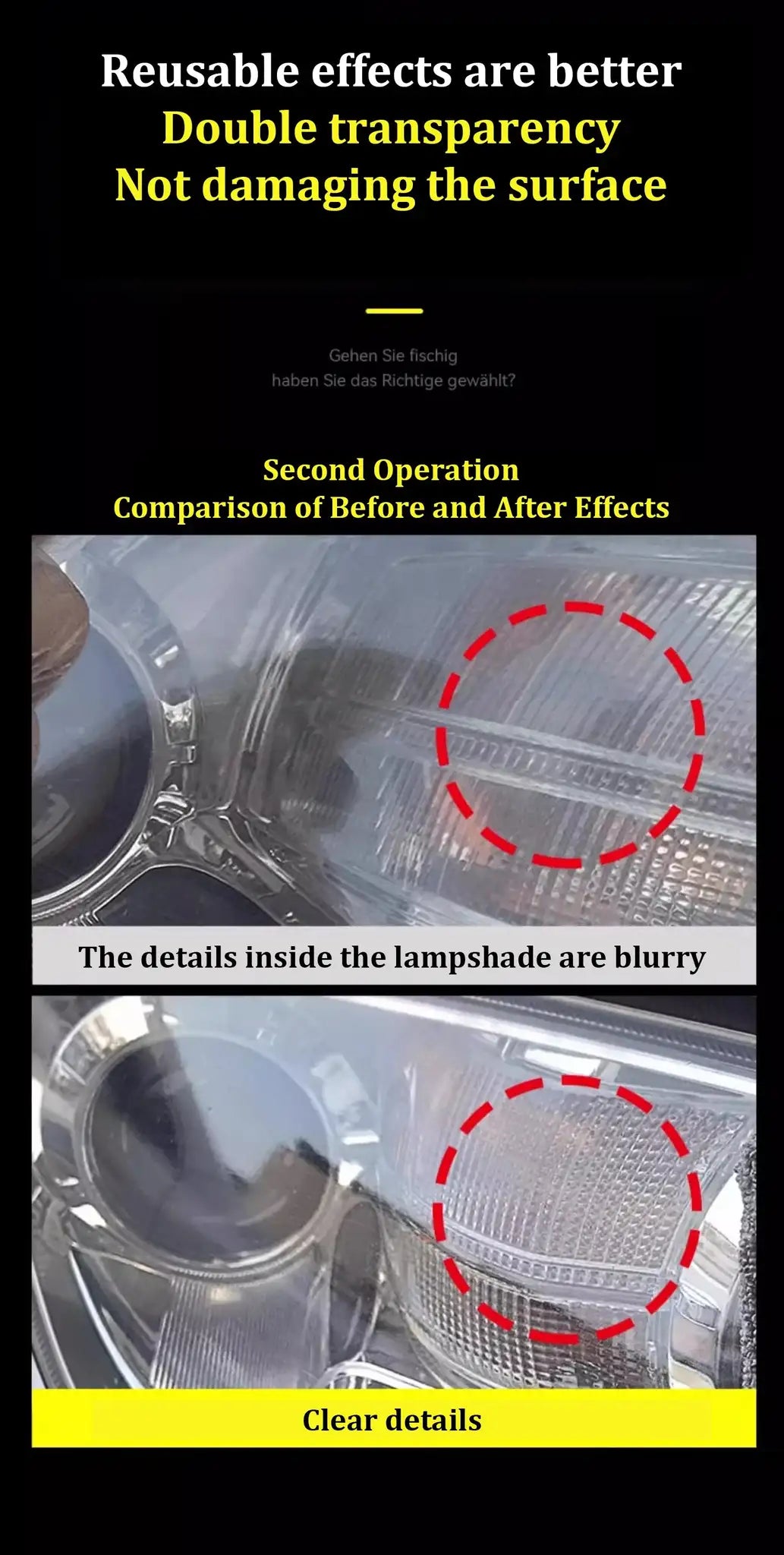 Headlight Restoration Polishing Headlamp Scratch Remover Repair Cleaning Paste Remove Oxidation Headlight Polish Liquid LHB-16 - Lootquake