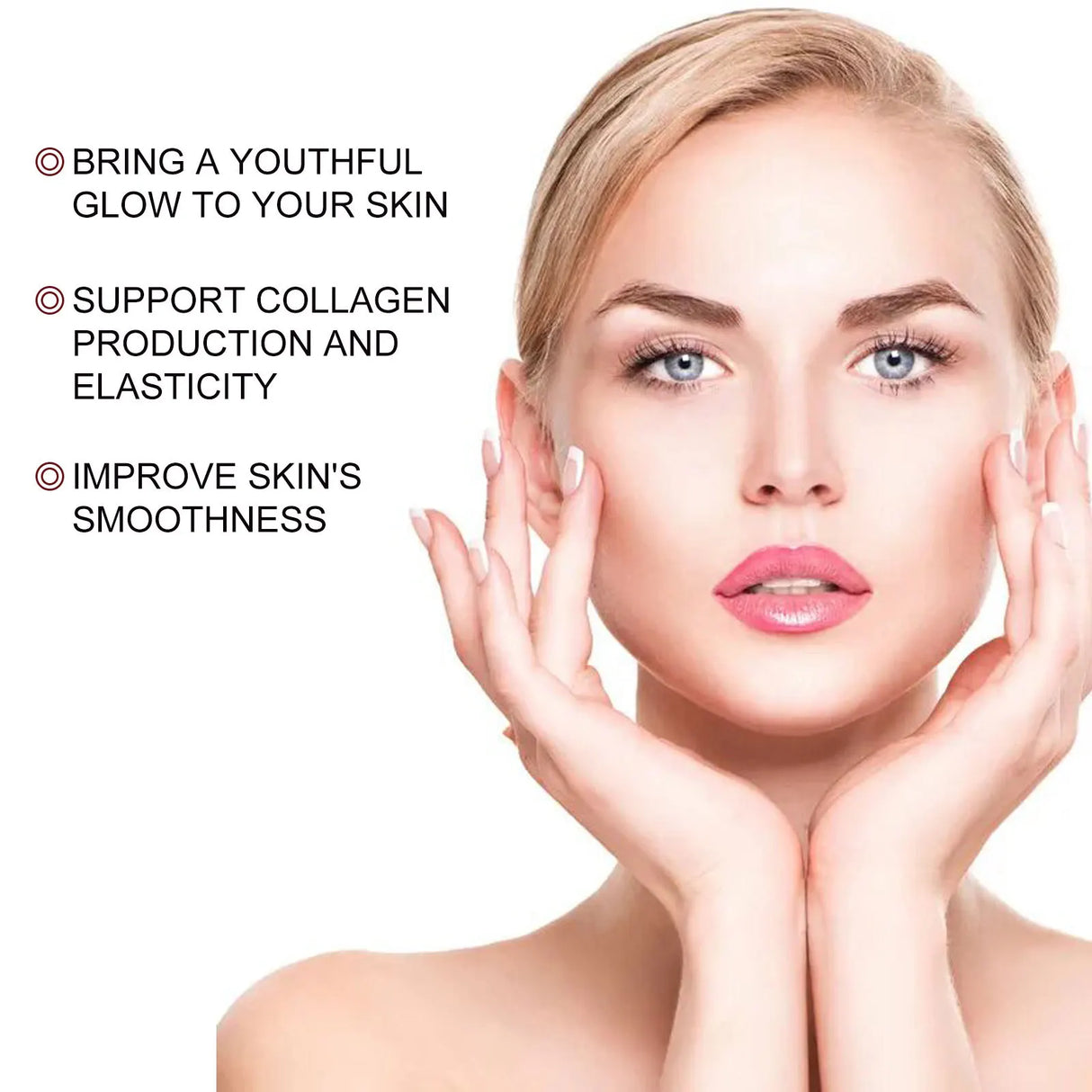 Collagen Anti Aging Serum Lift Firming Fade Fine Lines Remove Dark Spots Freckle Whitening Moisturizing Skin Restoration Essence