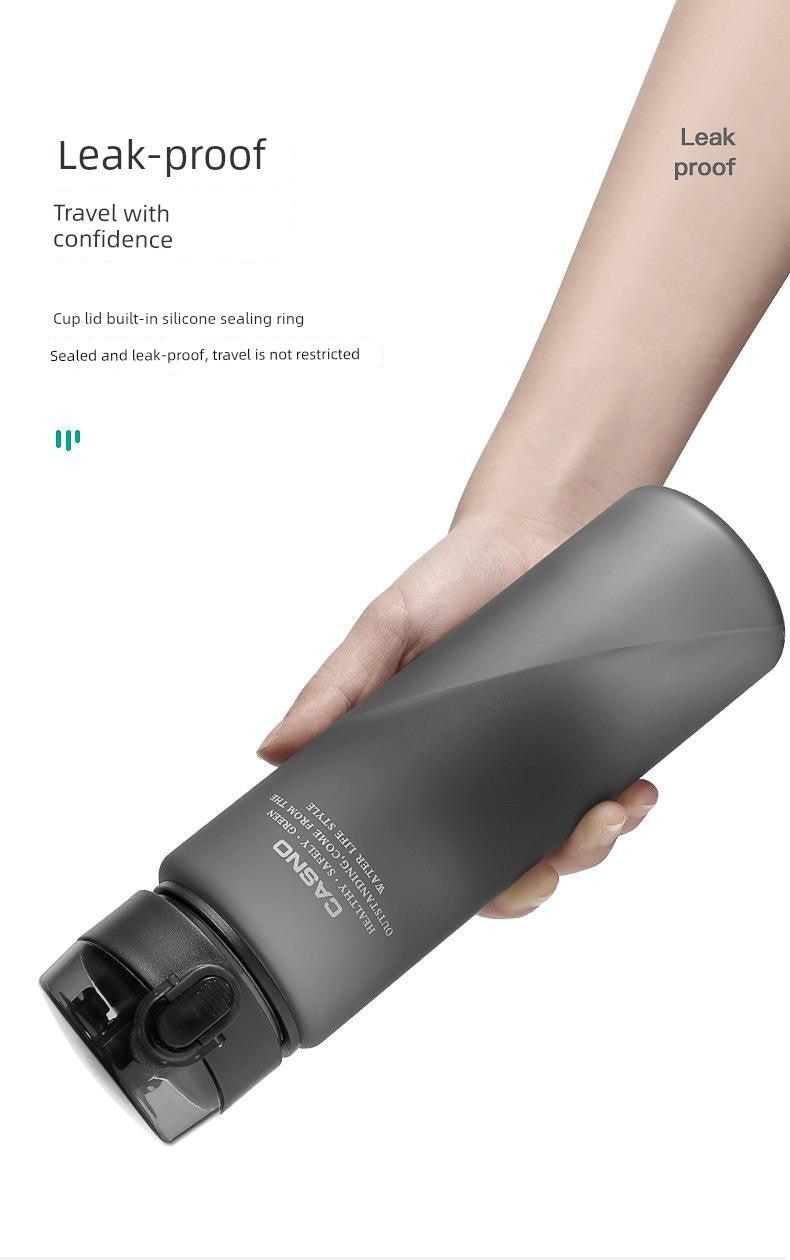 Casino Frosted Sports Water Cup Plastic Handy Cup Men and Women Creativity Portable Student Kettle with Lid Sports Bottle