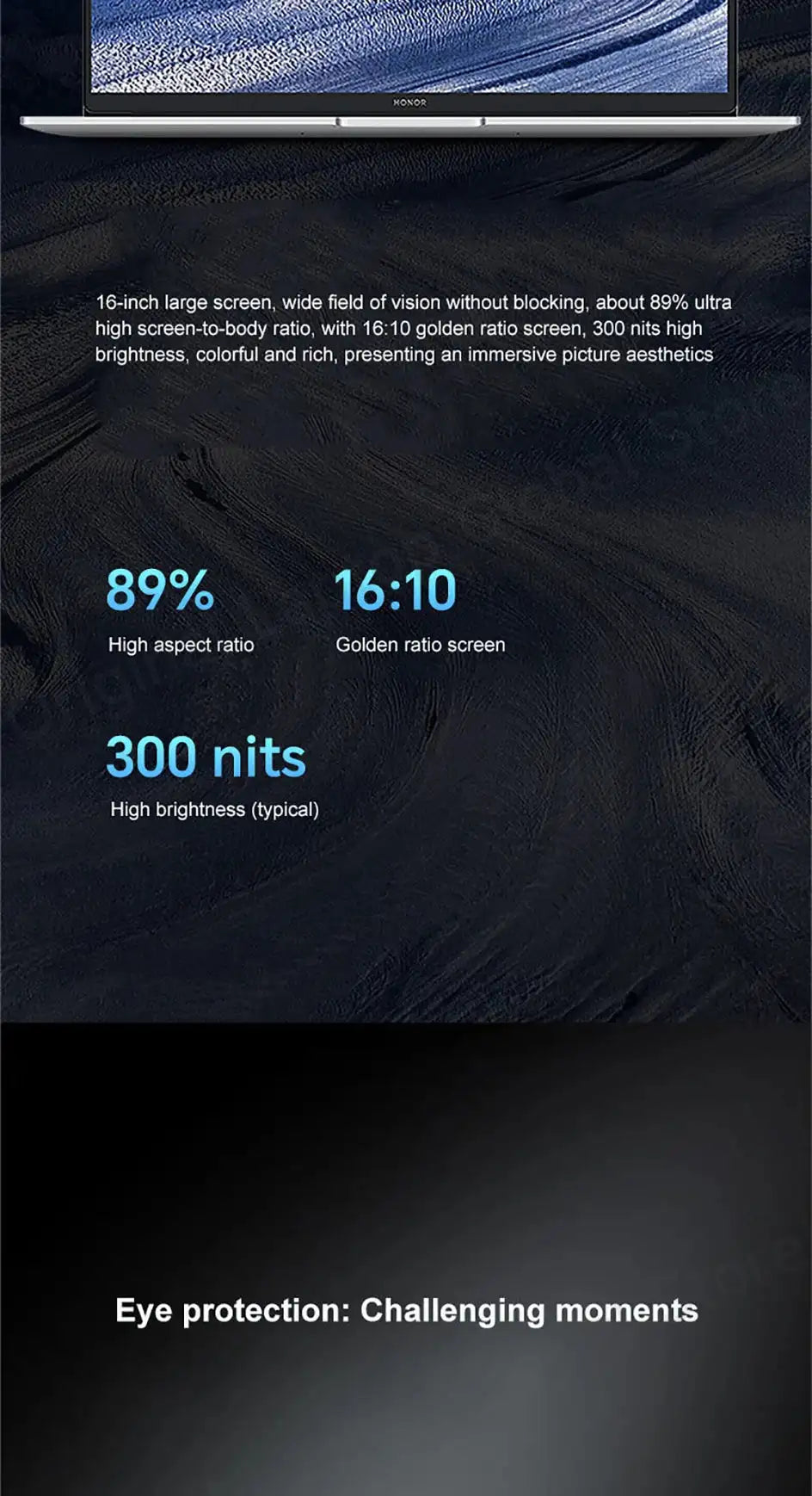 Honor Laptops X14/X16 2024 Riptide Edition R5 7640HS 16GB 512GB/1TB/2TB 60Hz IPS Screen 60Wh Ultra Large Battery Capacity Laptop - Lootquake