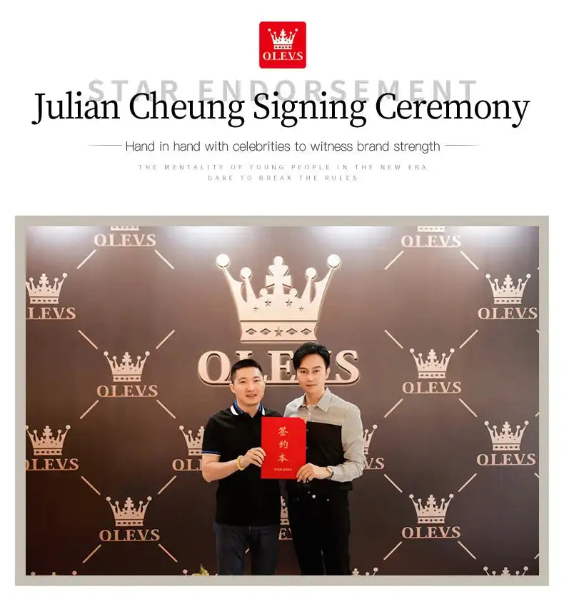 OLEVS Luxury Brand Quartz Watch for Women Stainless Steel Waterproof Ladies Wristwatch Fashion Diamond Dial Women's Watch New In - Lootquake