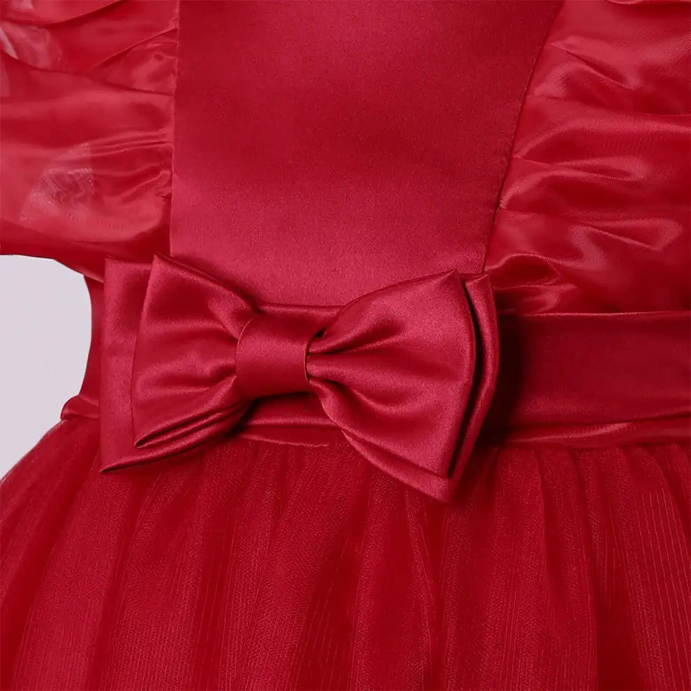 New Princess dress Large children's long dress Girl piano performance dress Festival party dress - Lootquake