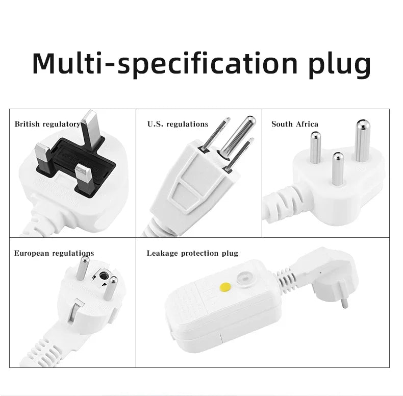 Chauffe-eau électrique instantané 3 500 W pour salle de bain, robinet de chauffage, chauffe-eau instantané en 3 secondes, pommeau de douche