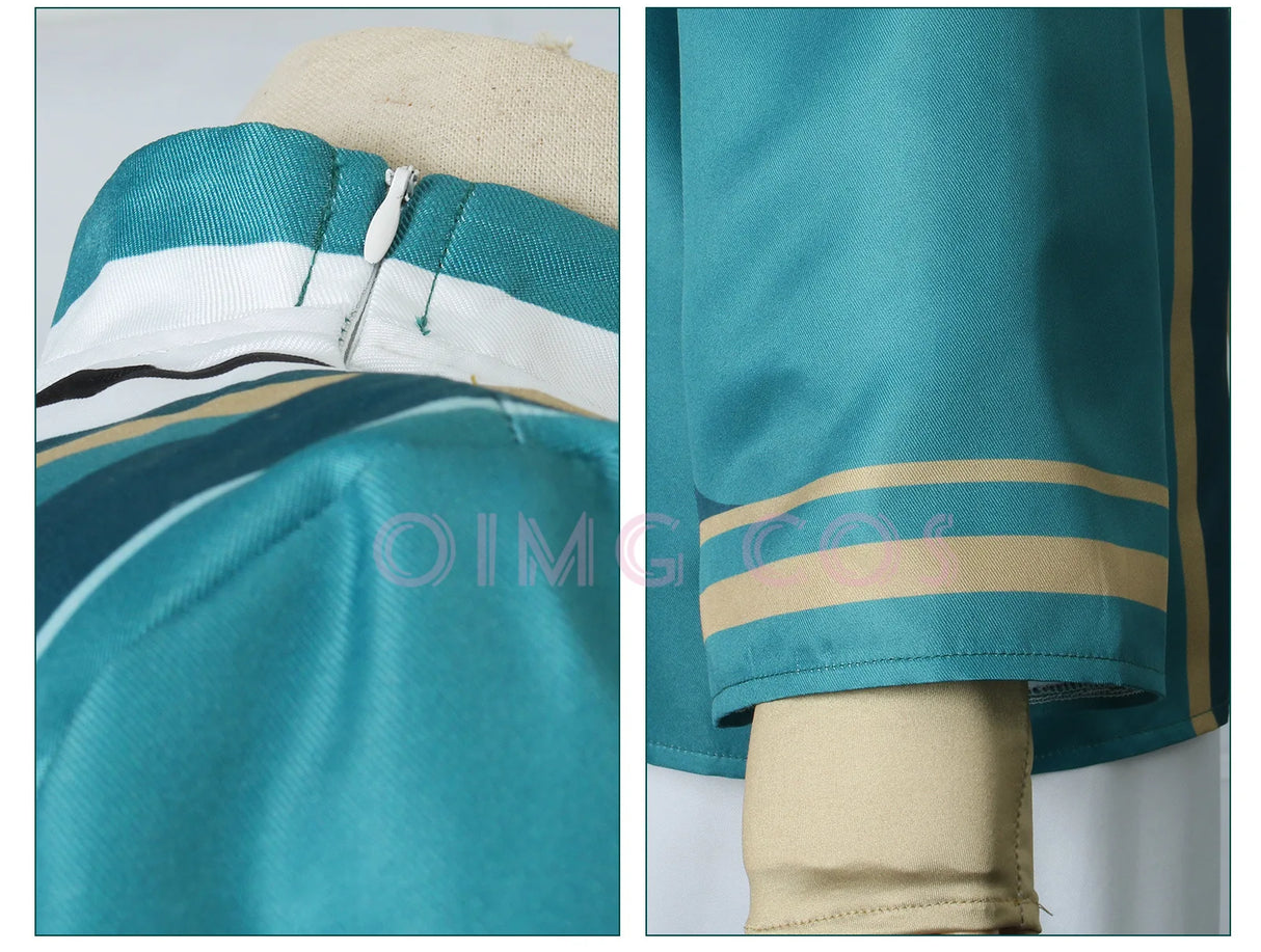 The Akademiya Cosplay CostumeImpact Carnival Uniform Wig Anime Halloween Costumes Men Game