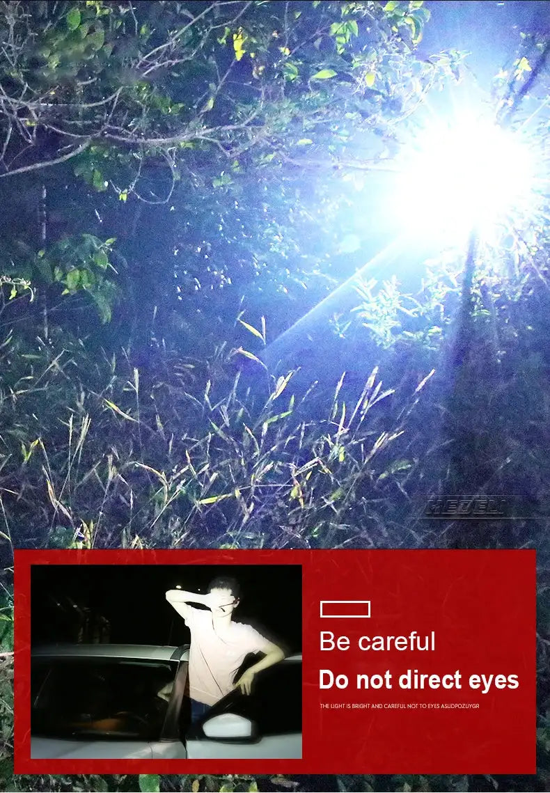 1000000LM XHP360 High Power Fishing Headlamp Rechargeable Light Headlight Camping Hiking Led Flashlights Power Bank Head Lamp - Lootquake