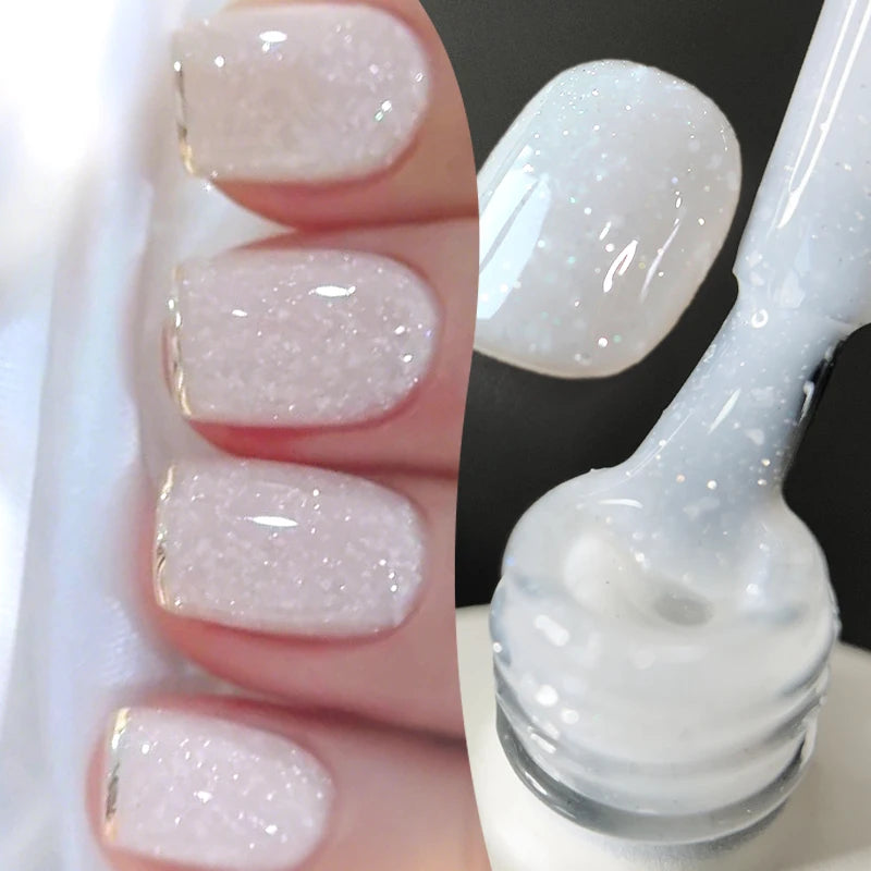 BORN PRETTY 10ml Reflective Glitter Gel Nail Polish Carat Mirage Sparkling Color Shine UV LED Soak Off Semi-Permanant Varnish