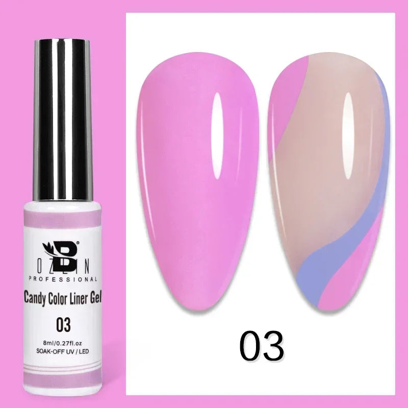Esmalte de uñas en gel semipermanente, efecto espejo metálico, cromado, superbrillante, francés, UV LED, 5 ml, dorado y plateado.