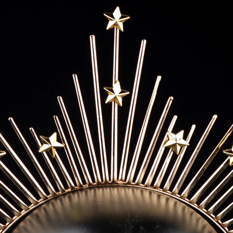 Star Shape Crown Headband Queen's Goddess Halo Halloween Costume Headwear Party Cosplay Headgear Jewelry Accessories - Lootquake