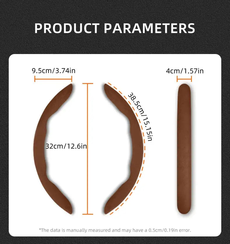 For Jeep Suede Snap-on Steering Wheel Cover Fit Renegade Compass Wrangler Jk Jl Grand Cherokee Wk2 Accessories Wj Portachiavi - Lootquake