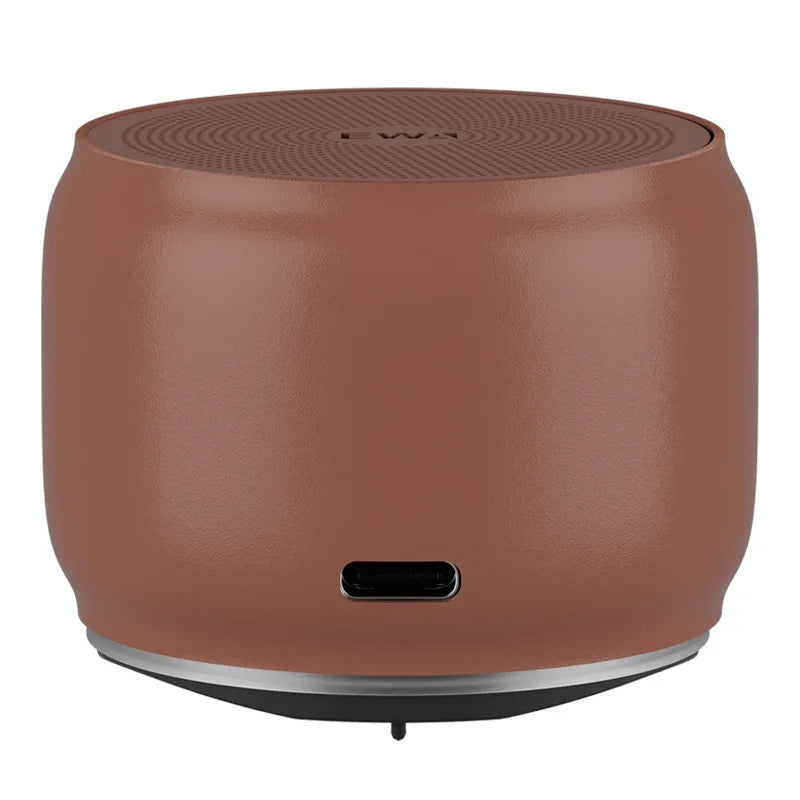 Mini enceinte Bluetooth EWA A126, portable, en alliage d'aluminium, basses puissantes, haute qualité sonore, grand volume, pour l'intérieur et l'extérieur