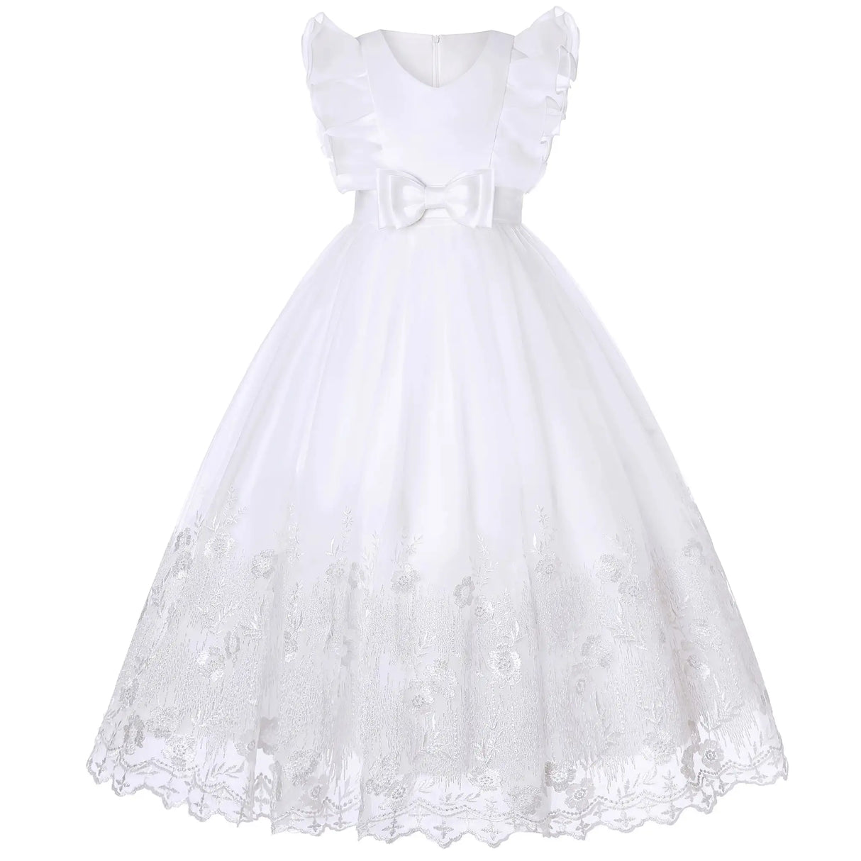 New Princess dress Large children's long dress Girl piano performance dress Festival party dress - Lootquake