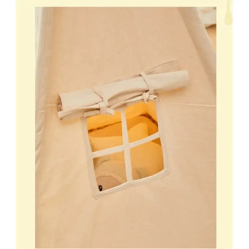 Portable Teepee Tent Large Play House for Children Tents Kids Canvas Indian Play Tent Wigwam Child Tipi Room Decoration - Lootquake