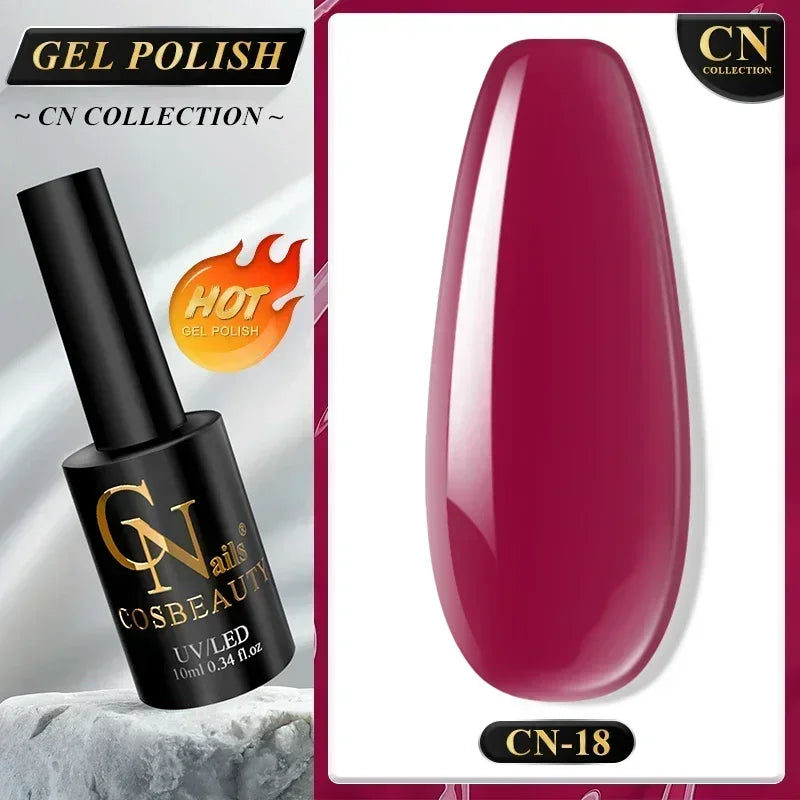 Esmalte de uñas CNails sin necesidad de limpiar, capa superior de gel transparente, capa base de gel, barniz de secado rápido, capa superior UV/LED, accesorios para decoración de uñas, esmalte de uñas mate