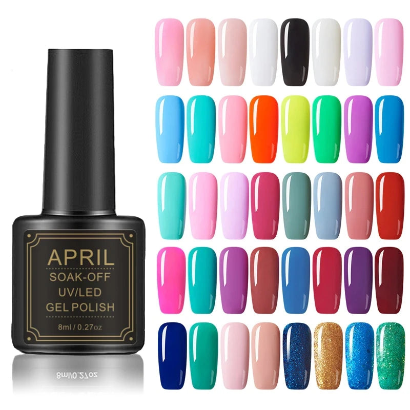 Esmalte de uñas en gel UV, imprimación semipermanente, capa superior híbrida, esmalte de uñas en gel, esmaltes de gel, manicura en gel