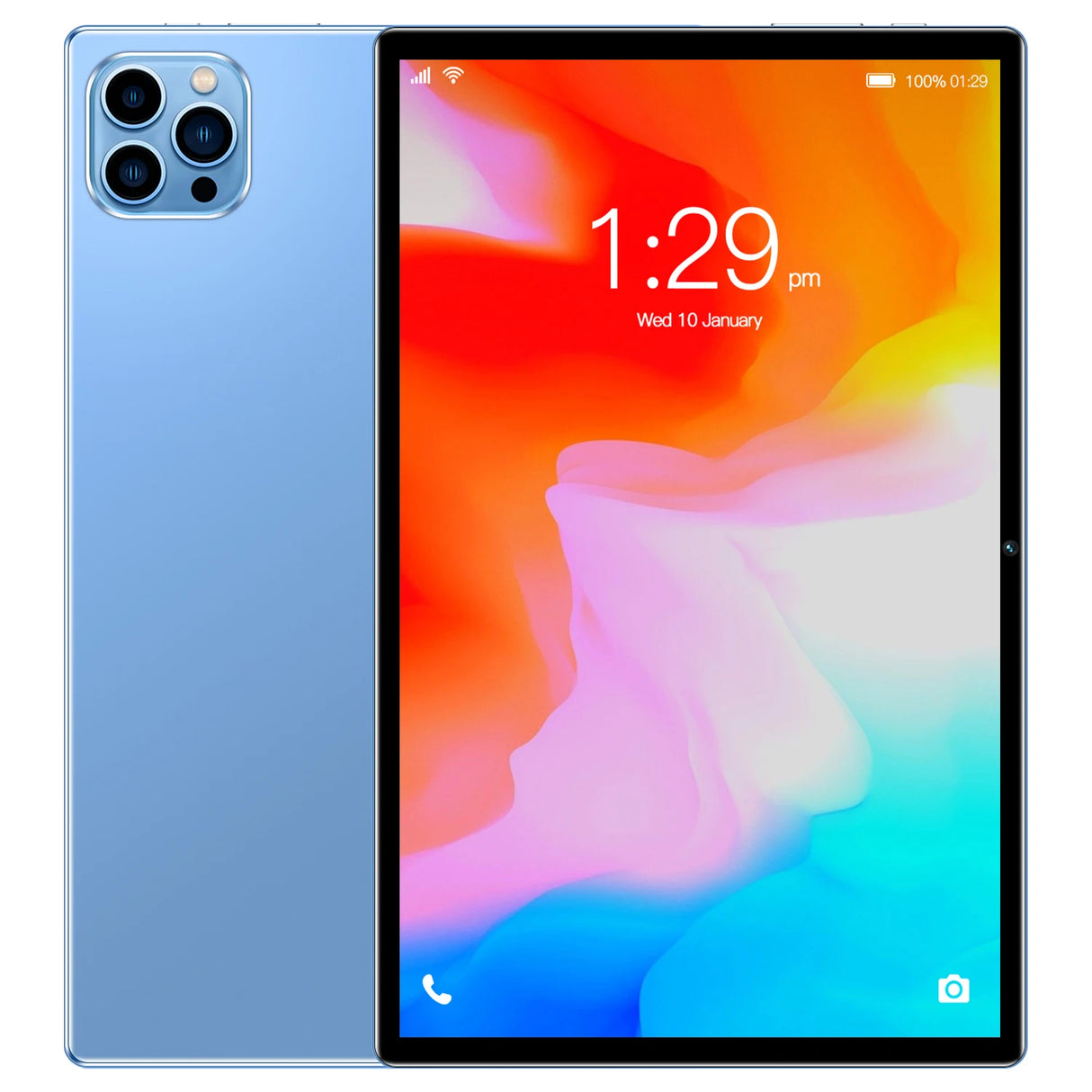 Nouvelle tablette P37 de 10,1 pouces, 4 Go de RAM, 64 Go de ROM, deux caméras, deux cartes SIM, prise en charge de Google Education Learning, système Android 11