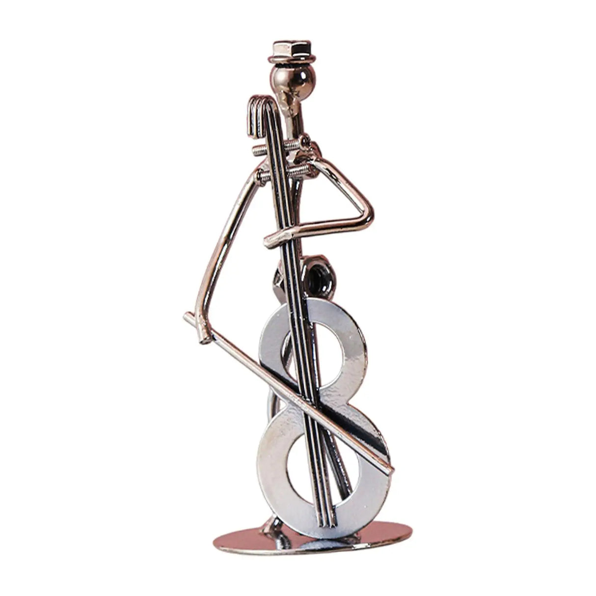 Musical Man Statue Musician Tabletop Figurine for Tabletop Spring Office