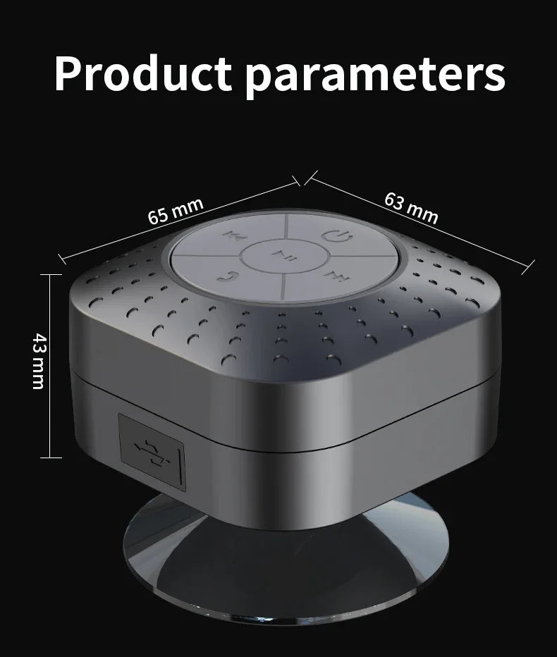 Altavoz Bluetooth inalámbrico, portátil, estéreo, envolvente, subwoofer, para exteriores, minialtavoz Bluetooth pequeño.