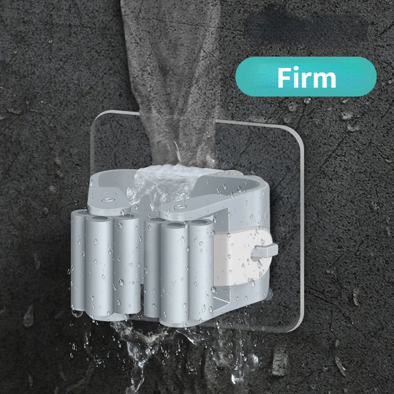 Lot de 2 ou 4 supports de rangement pour salle de bain, ventouses, crochets sans traces, fixation murale, support pour balai, étanche