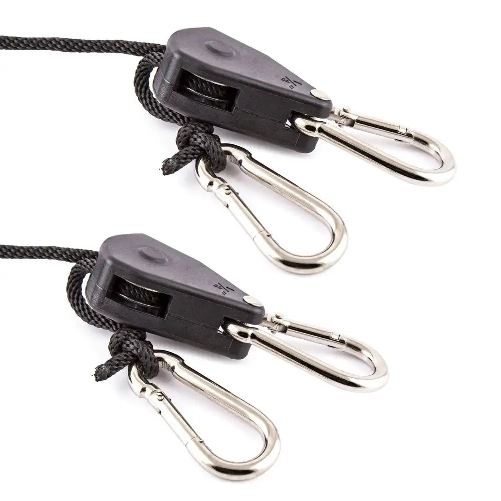 Lanyard Hanging 1/8" Grow Tent LED Grow Light Pulley Rope Ratchet Adjustable Rope For Room Box Growing Light Greenhouse Fixtures - Lootquake