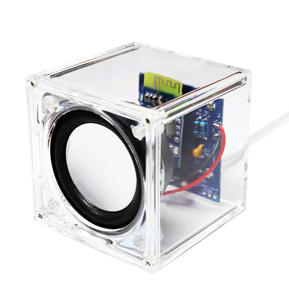 Kit d'enceintes Bluetooth DIY, projet de soudure DIY, assemblage de soudure, kit électronique DIY, mini haut-parleurs 1 x 3 W