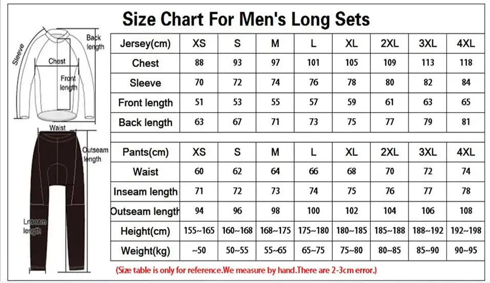 2023 Pro Cycling Jerseys Men Long Sleeves MTB Shirts Bicycle Clothing Mountain Bike Jersey Motocross Outfit Windbreaker Riding - Lootquake