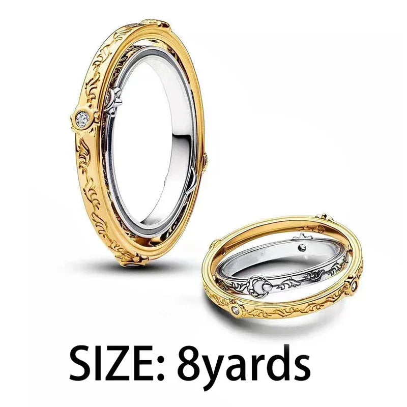 MINISO Charms Beads 925 Sterling Silver For 925 Original Harry 3mm Potter Bracelets Women Pendant DIY Jewelry Make Gifts - Lootquake