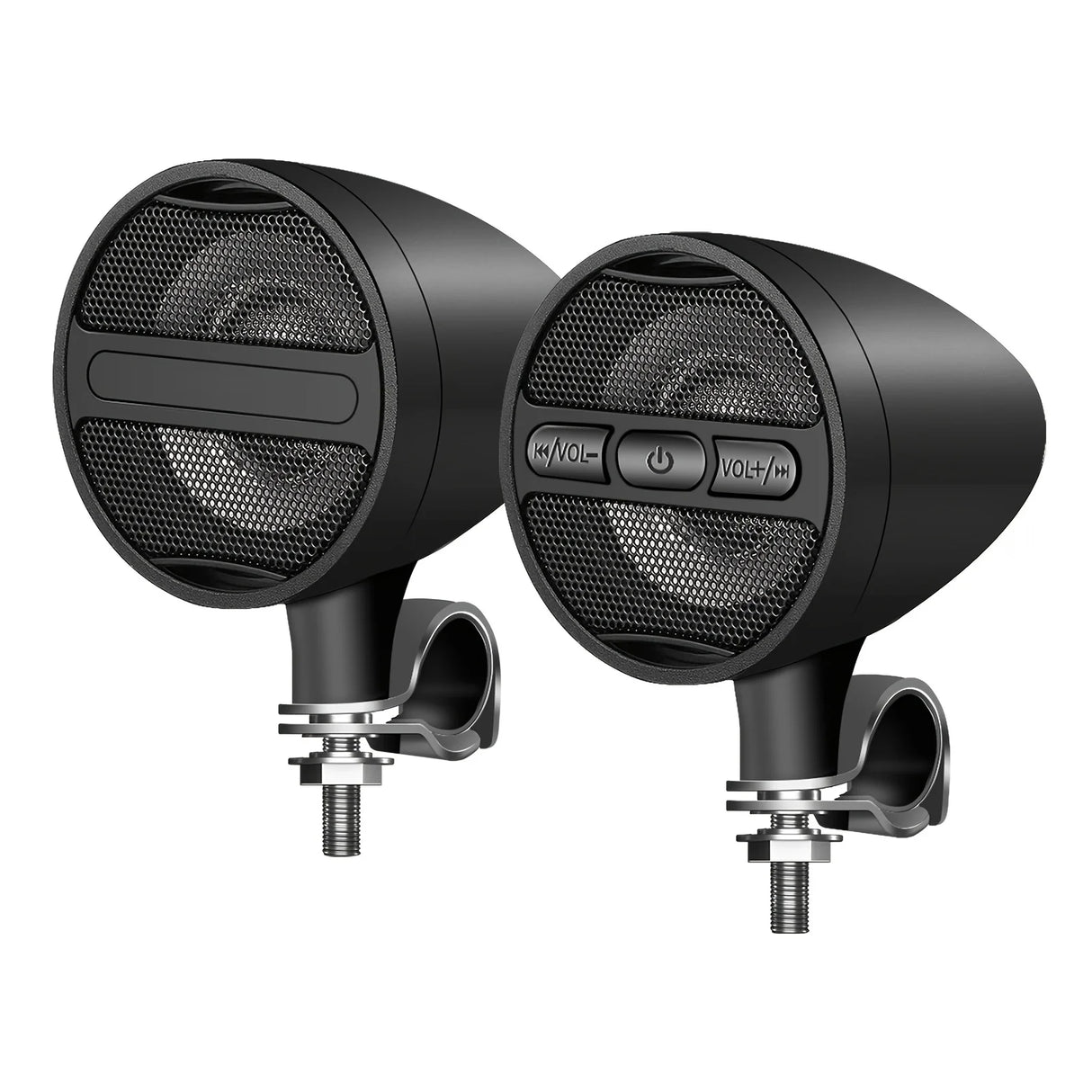 Altavoces Bluetooth para motocicleta, sistema de audio inalámbrico con USB, AUX y reproductor de música MP3.