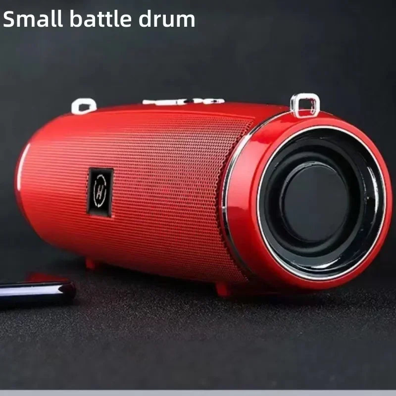 Enceinte Bluetooth portable sans fil 200 W, caisson de basses haute puissance, étanche, avec radio FM, port USB et carte TF.