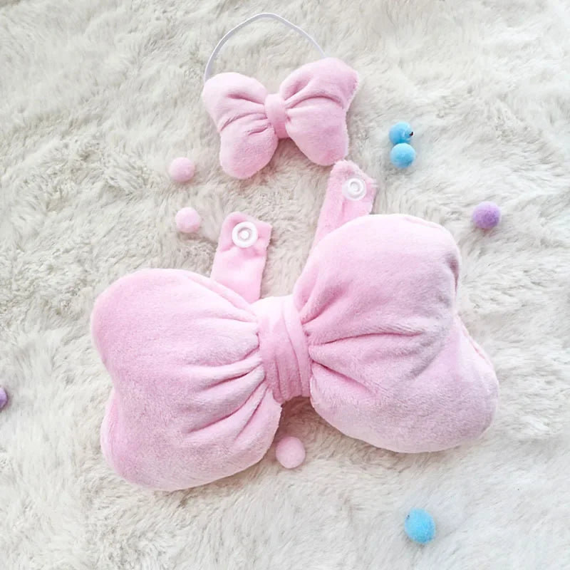 Labubu 17cm Clothes II Idol Dolls Sitting Party The Monster Outfit Accessories Clothing DIY Gift Happiness Angel Bowknot FM28B