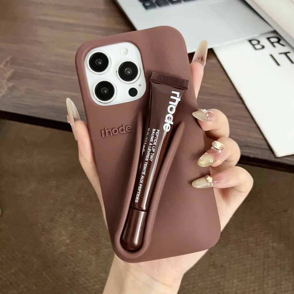 Estuche Rhode Lip Gloss para iPhone