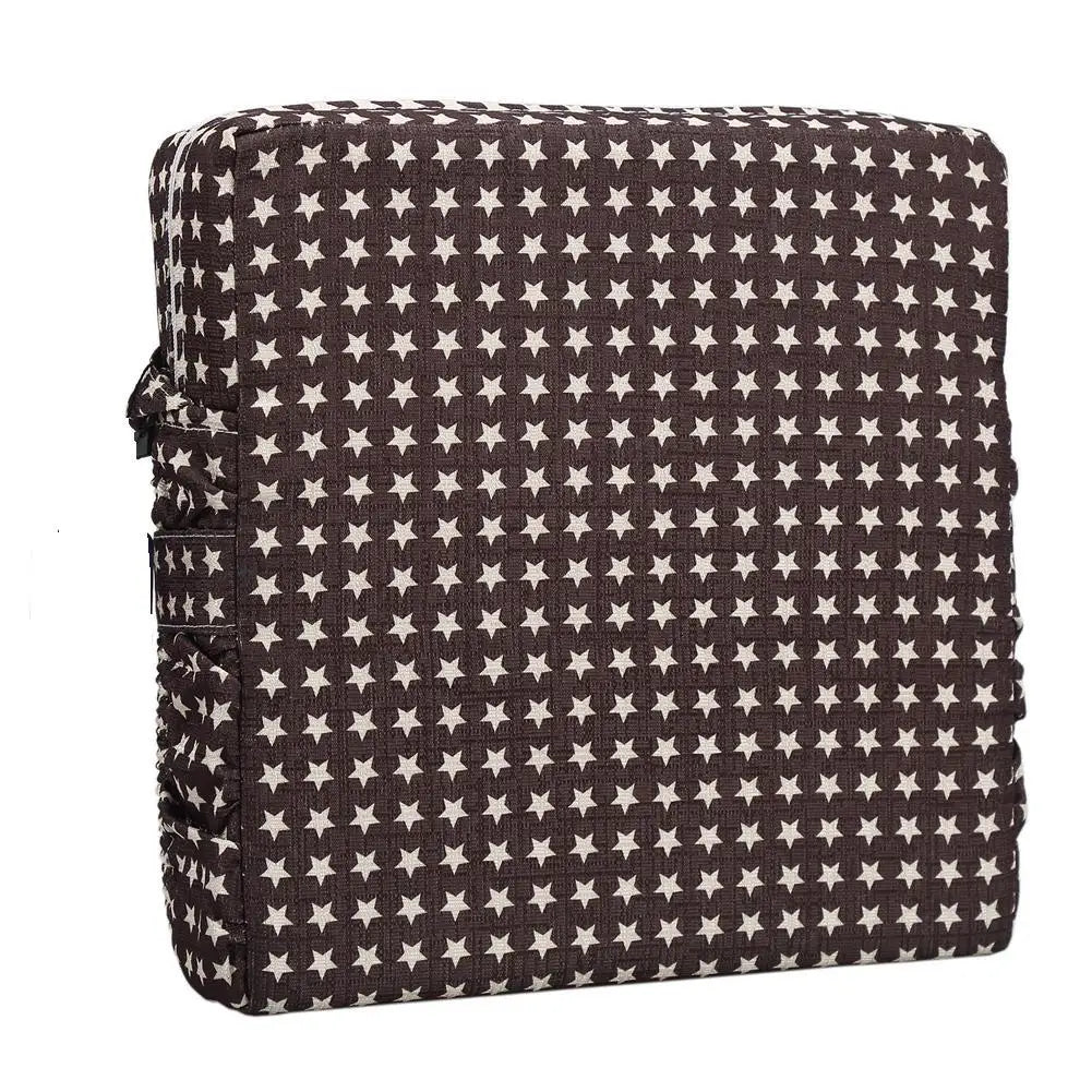 Baby Dining Chair Booster Cushion Removable Kids Highchair Seat Pad Star Chair Heightening Cushion Child Chair Waterproof Seat
