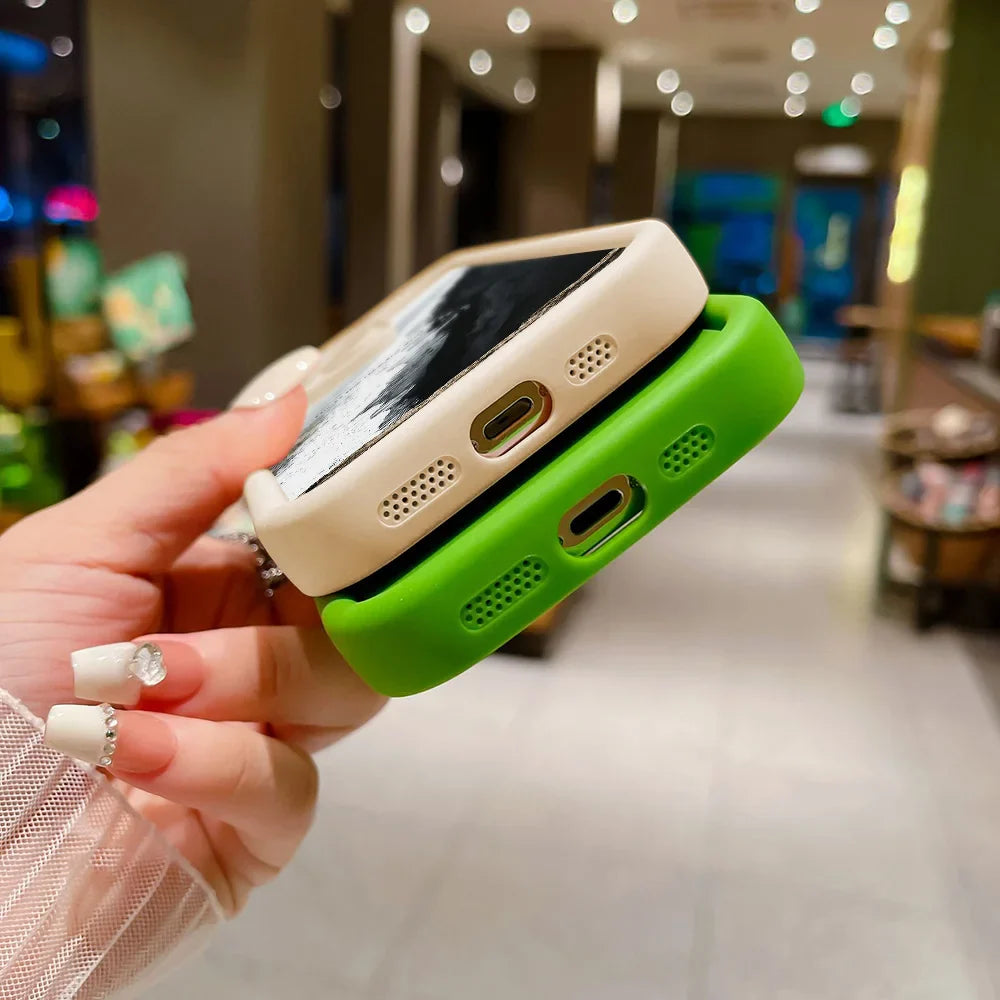 Funda para teléfono con arte de pintura al óleo