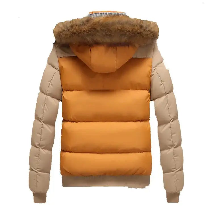 2023 New Jackets Men Winter Warm Faux fur Hoodies Outwear Slim Mens Coats Windbreaker Men Jacket chaqueta hombre MY132 - Lootquake