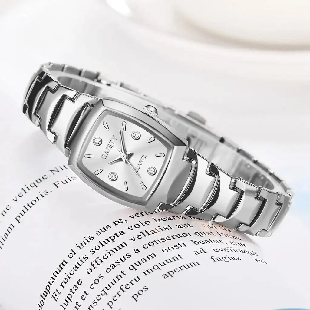 2024 Ladies Fashion Casual Quartz Watch Women Business Stainless Steel Strap Watch Women's Watch Clock Leisure Reloj Mujer - Lootquake