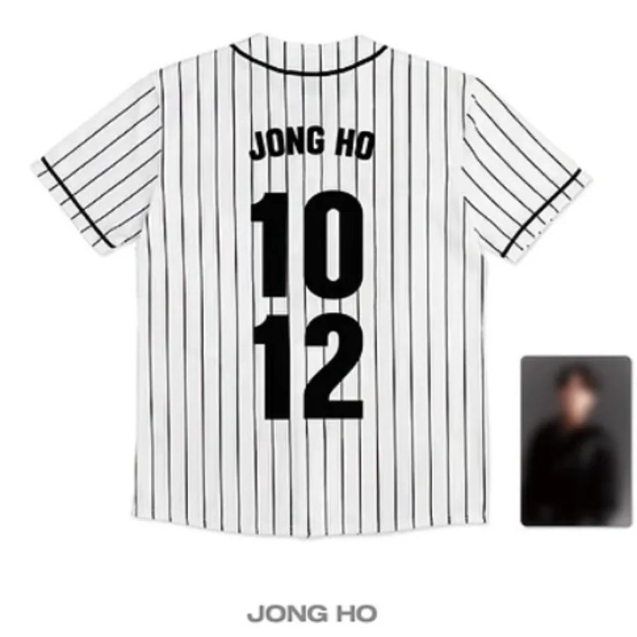 2024 Ateez World Tour TOWARDS THE LIGHT Baseball T-Shirt Men Women Hipster Hip Hop Short Sleeve Baseball Jersey Tee Shirt Homme - Lootquake