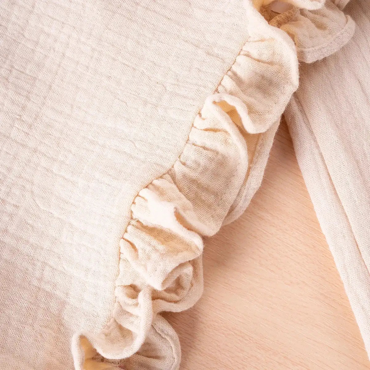 Summer Kids Cotton Casual 2pcs Toddler Girls Solid Color Sleeveless Top + Ruffle Pants Set Comfortable Fashion Hot Sale - Lootquake