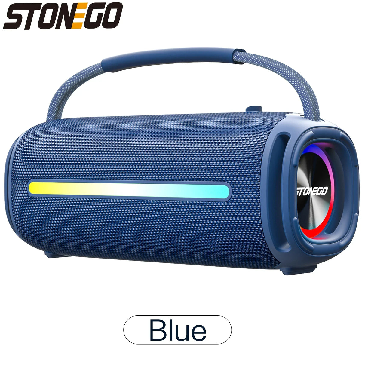 Outdoor Portable Bluetooth 53 Wireless Speaker IPX6 Waterproof High Power Audio RGB Lantern Subwoofer