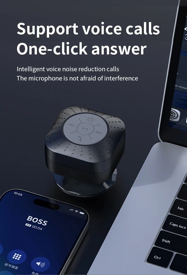 Altavoz Bluetooth inalámbrico, portátil, estéreo, envolvente, subwoofer, para exteriores, minialtavoz Bluetooth pequeño.