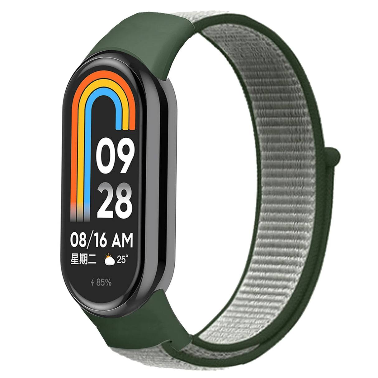 Correa de nailon para Xiaomi Mi Band 9 y 8, repuesto de pulsera deportiva NFC para Mi Band 7, 6, 5, 4 y 3