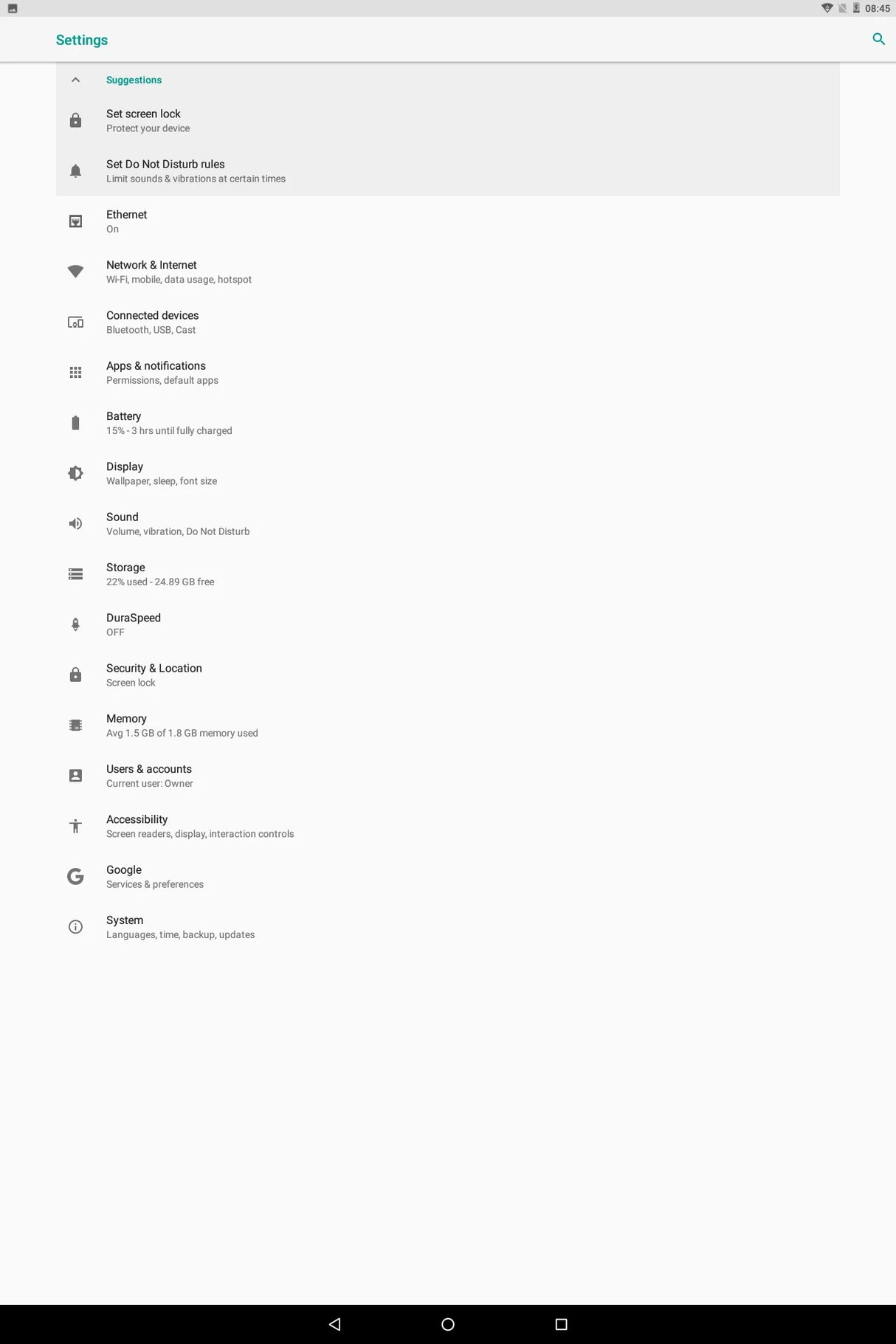 Tablette Android 8.0 M106 de 10,6 pouces, 4G, 2 Go de RAM, 32 Go de ROM, processeur MTK9797 Quad Core, double caméra, résolution 1920 x 1200 IPS, grande promotion 2024