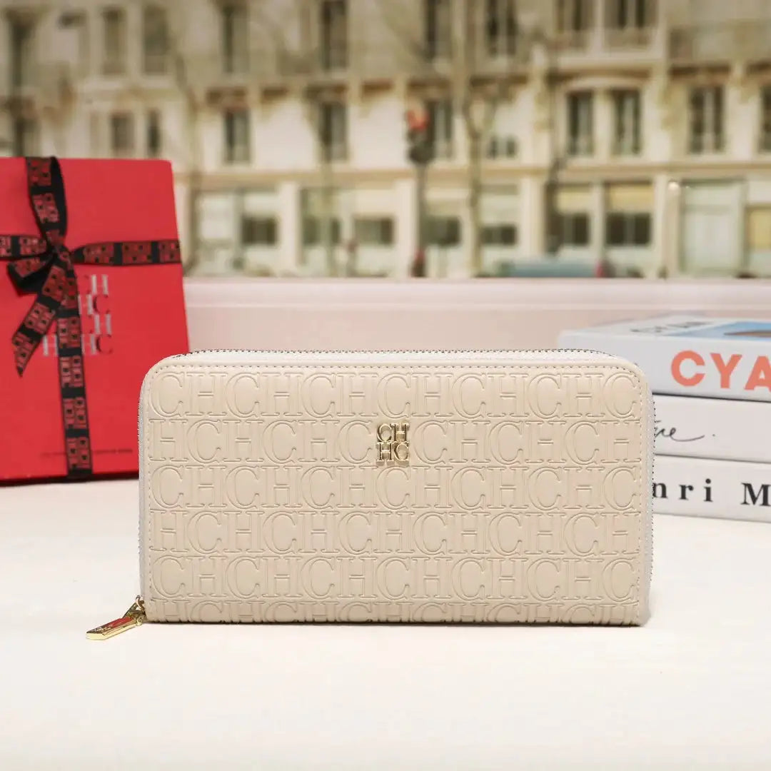 CH High Quality Luxury Women's Handbags Square Wallet Classic Vintage Folding Printed Monogrammed Design Design Fashion Premium - Lootquake