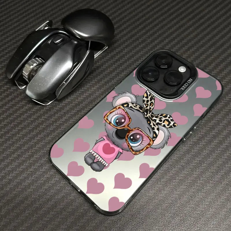 Funda para teléfono con diseño de koala bebé