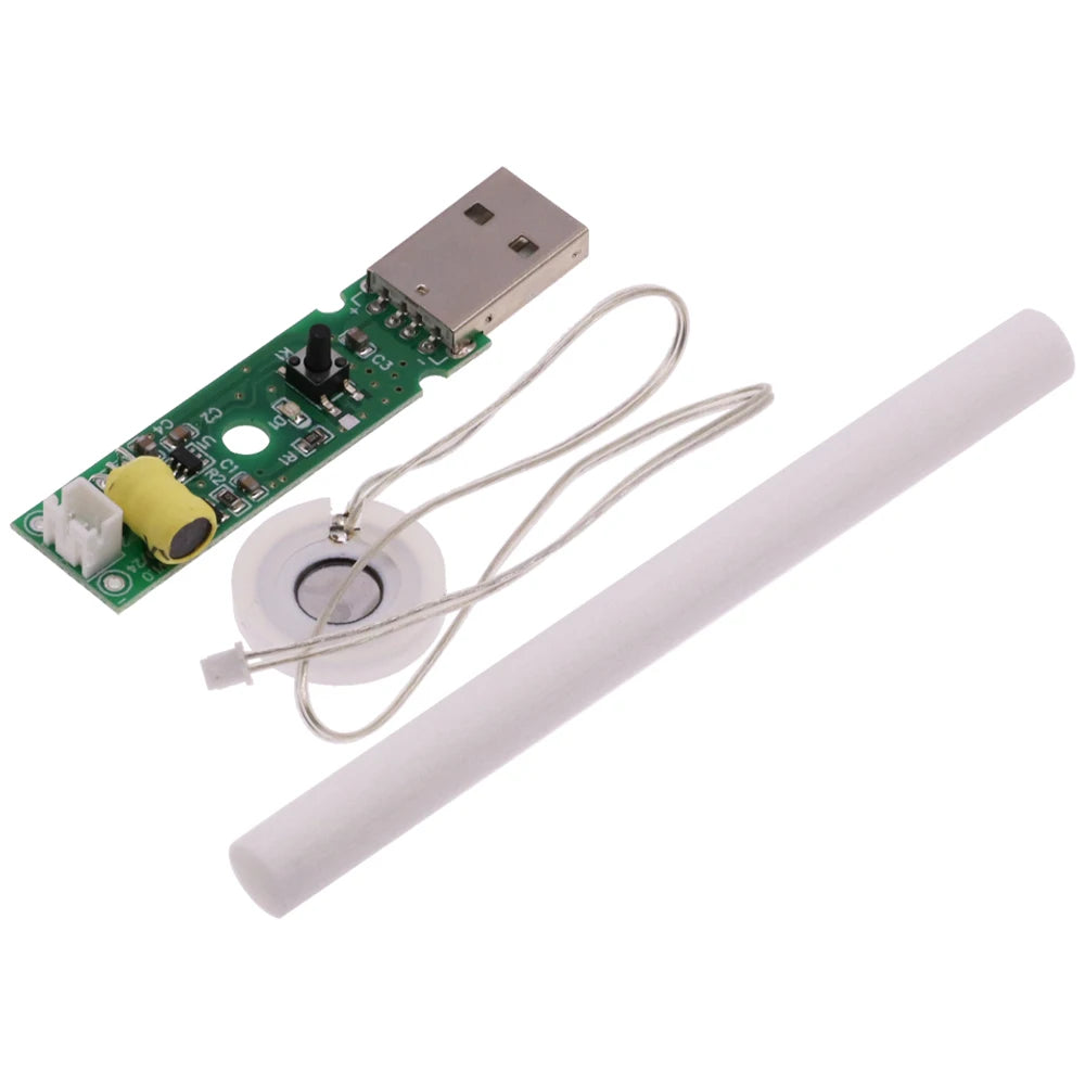 TYPE-C USB Mini Humidifier DIY Kits DC 5V Mist Maker And Driver Circuit Board Fogger Atomization Film Atomizer Sheet Oscillating