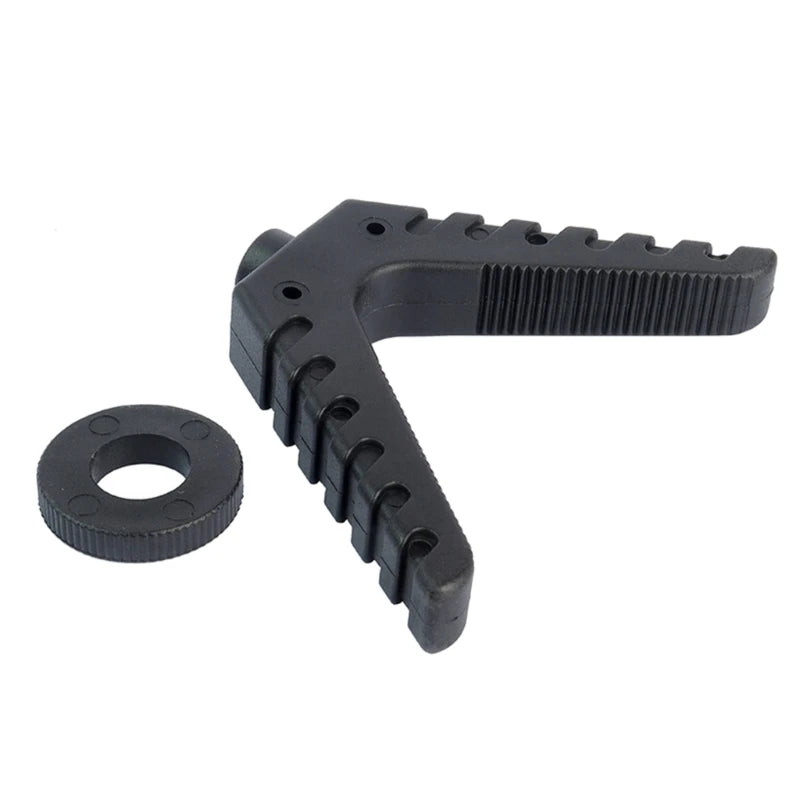 Trípodes para cámara con soporte de yugo táctico de alta resistencia para exteriores, bípodes para cámara de camping, soporte de plástico 69HD